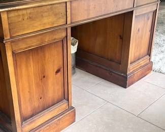 large desk - 30.5” w x 54.5” L x 30” h