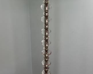 Floor lamp with foot control