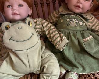 Adorable Froggy dolls