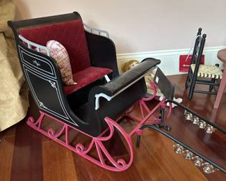 American Girl doll sleigh