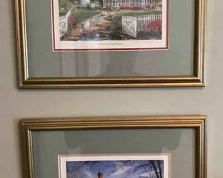 Matching Country Lighthouse Wall Pictures By William Mangum