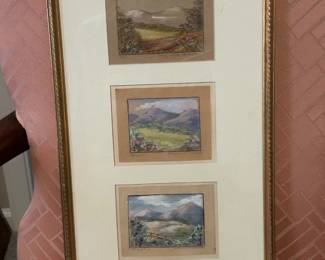 Mary Louise Benham Tryon and Lake Lure views