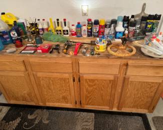 Oak garage cabinets for sale
