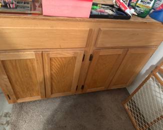 2nd oak cabinet for sale