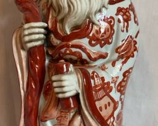Porcelain Chinese Mudman Figure
