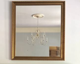 Brass Mirror