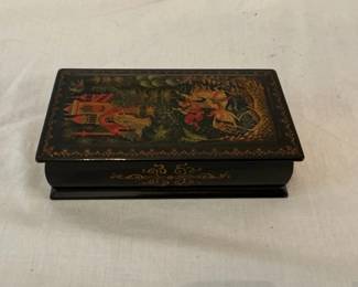 Vintage Russian Lacquer Box