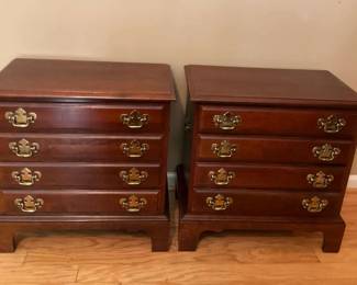 Four Drawer Side Tables