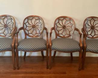 Web Back Arm Chairs