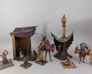 Franz Bergman bronzes