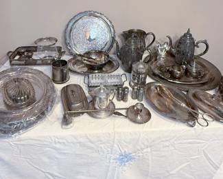 Silver Plate Serving Pieces