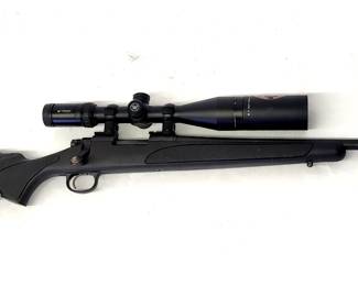 Remington 700 .243 rifle & Vortex scope w sun shade