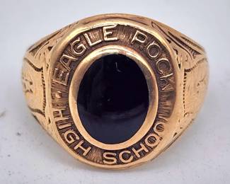 10k Eagle Rock HS class ring