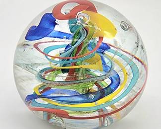 swirly paperweight