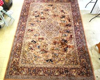 unique handmade wool rug 