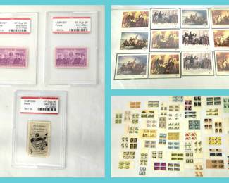 vintage stamp lots
