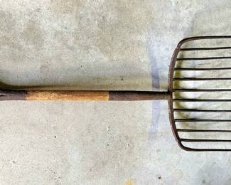 antique seed fork 
