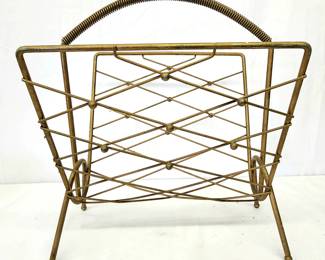 unique mid century magazine rack