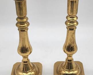 Harvin brass candlesticks