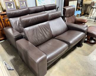 Leather Reclining Sofa's Orlando