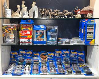 Hot Wheels Collection, Cast Iron Budweiser Horse & Carriage and LLadro's orlando Estate Auction