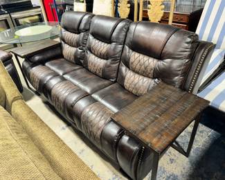 Reclining Sofa and End Tables Orlando