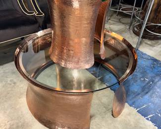 Copper & Glass Tables Orlando