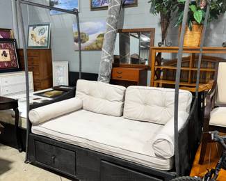 Patio Bench with Storage Orlando