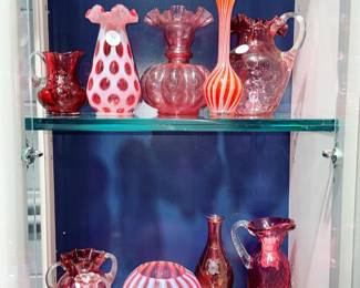 Pink Glassware Orlando Estate Auction