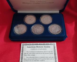 New Orleans Morgan Silver Dollar Collection