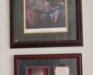 Robert E. Lee and Abraham Lincoln 