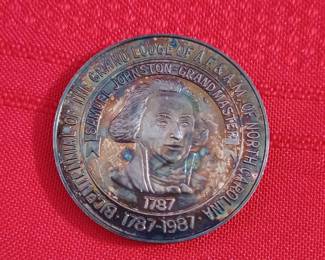 .999 silver Masonic Round