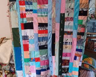 Handmade twin size quilt