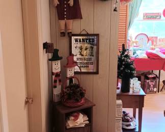 Entry into Christmas room