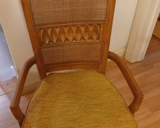 Arm Chair to MCM Blowing Rock Furniture dinning table and chairs.