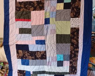 Handmade twin size quilt