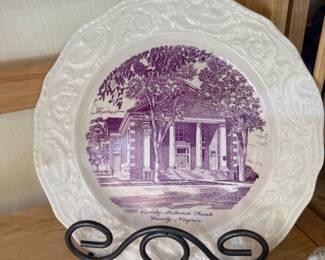 Waverly Methodist Church plate