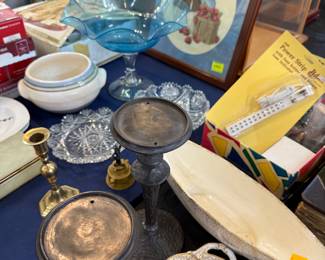 pottery, glassware