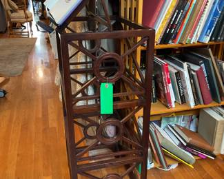Library book stand 39” x 20” x 14” $120 + tax