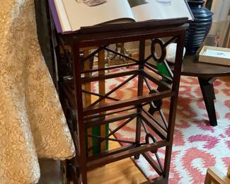 Library book stand 39” x 20” x 14” $120 + tax