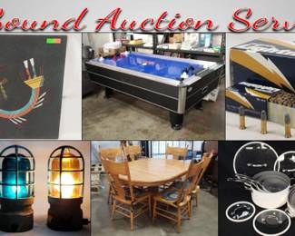 SAS Air Hockey Table, Country Furniture Online Auction
