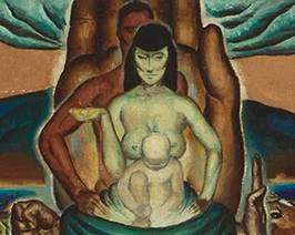 380
André Maurice Durenceau
(1904-1985)
"The Procession"
Gouache on artist's board
Signed lower right: André Durenceau; titled by repute
10" H x 24.5" W
Estimate: $600 - $800