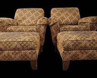 Experience Unmatched Comfort Quality Smith Brothers of Berne Chair  Ottomans