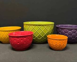Brighten Your Kitchen with This Stunning Set of Vintage SCM Designs Nesting Bowls