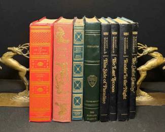 Vintage Brass Bunny Bookends  Multitude Of Book Collections