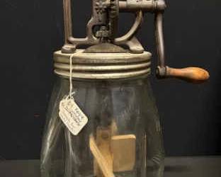 Step Back in Time with This Vintage Dazey Butter Churn