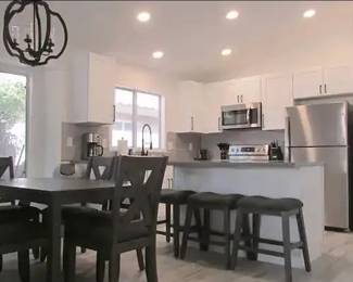 Dining Room Table & Bar Stools