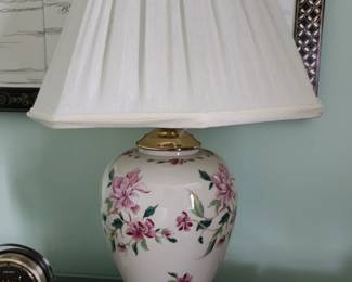 Lenox porcelain lamp