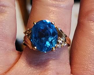 Blue topaz