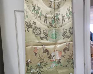 Silk tapestry 
